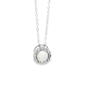 Sterling & Gold Filled Gemstone Pendant